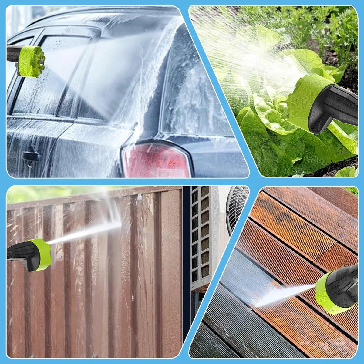 TurboJet™ High-Pressure Cleaner — Effortless, Scratch-Free Cleanliness Released Anywhere