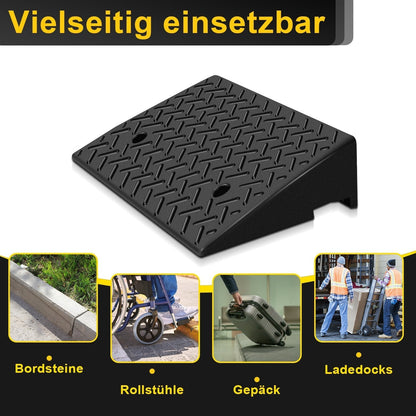 Rubber Kerb Ramps Set of 2 — 3 Tonne Capacity