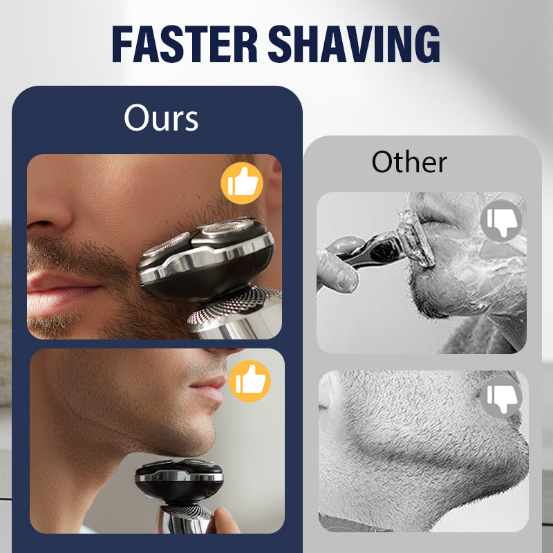3D Floating 3-in-1 Electric Shaver for Men