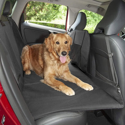 Car Seat Cover for Dogs – Water-Repellent Rear Seat Protection
