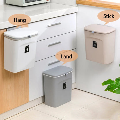 Trashi Smarter Trash Can with Wall Mount