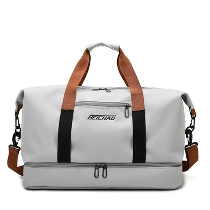 VOLARIS Fitness Travel Bag with Wet and Dry Separation