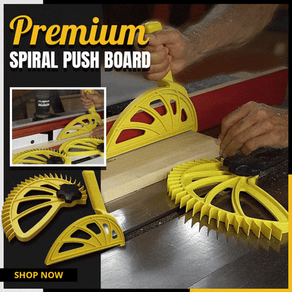 Woodworking Push Block with Safety Guide