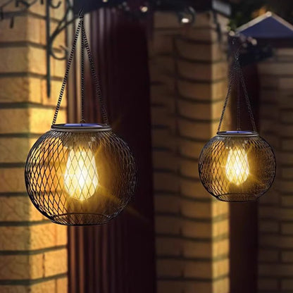 Retro Solar Light I Metal for the Garden
