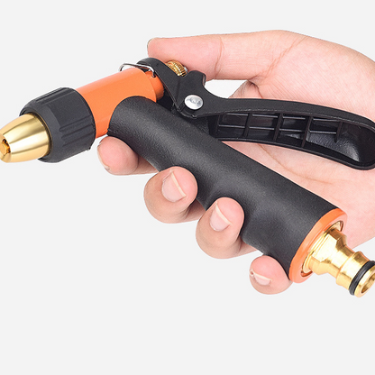 High-Pressure Garden Hose Nozzle Made of Metal