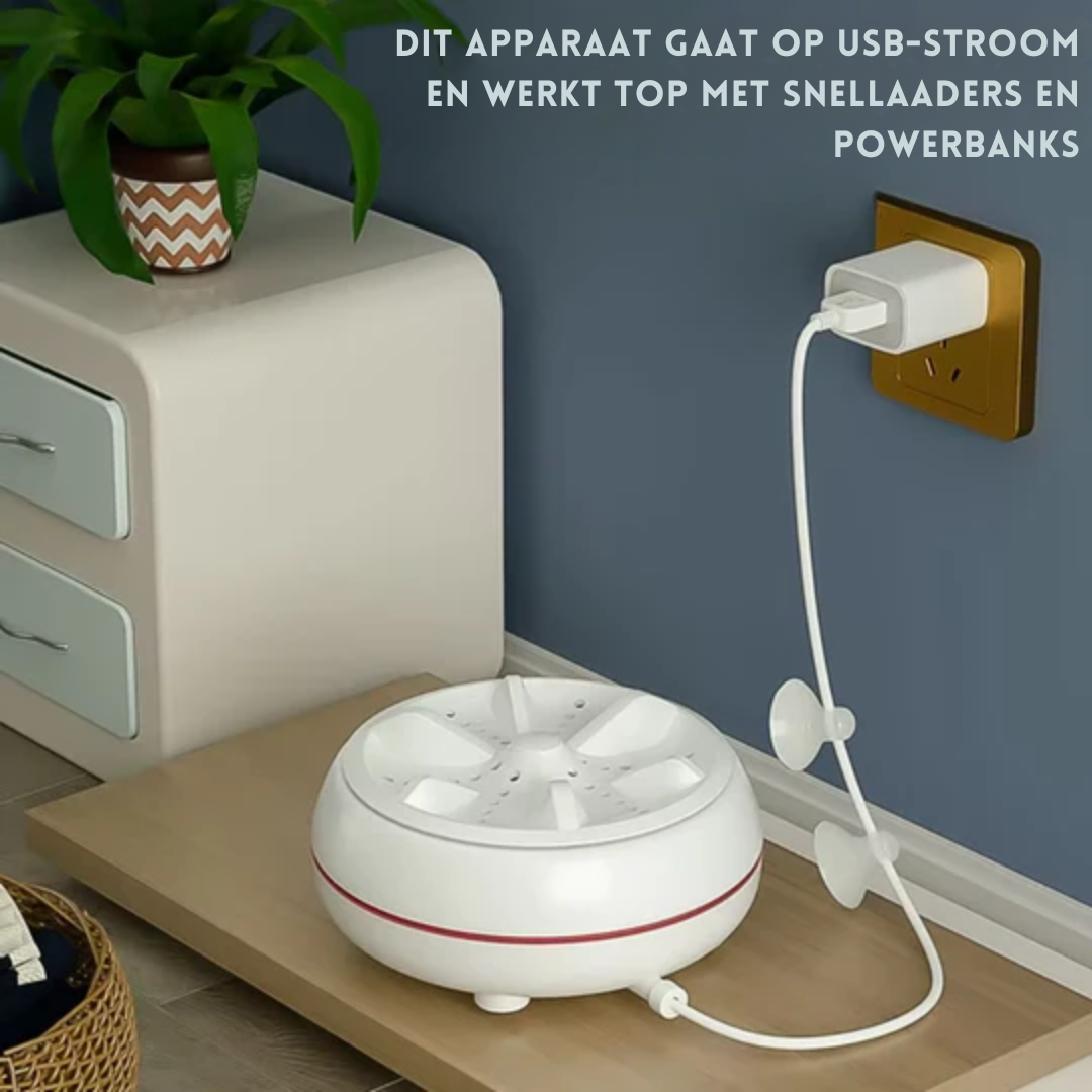 MiniWash Ultrasound Mini Washing Machine USB