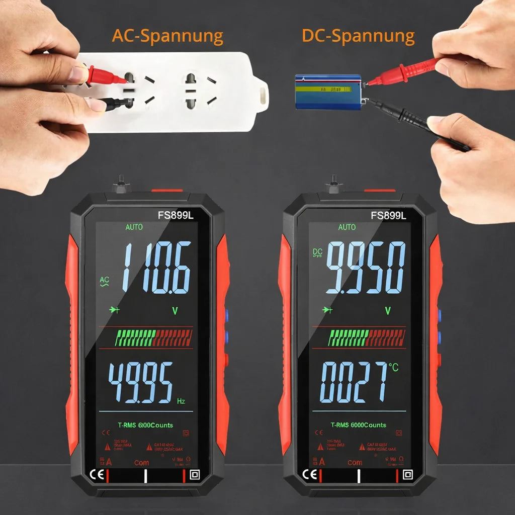 VoltGuard™ — Never Change Batteries Again, Always Measure Precisely, Instantly, and Safely!