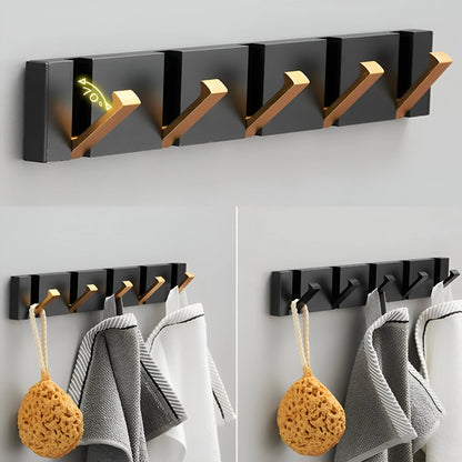 Foldable Wall Hook Self-Adhesive No Drilling Needed