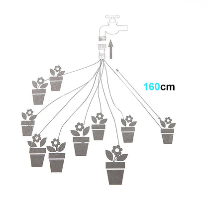 Automatic Drip Irrigation Set 10-Piece