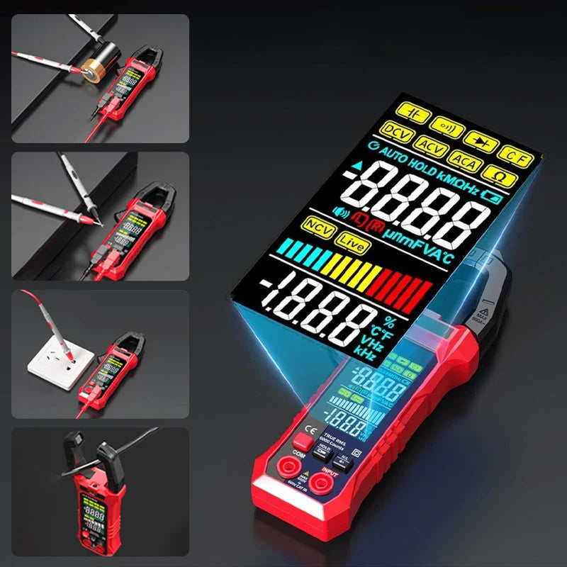 Digital Clamp Ammeter – Multifunction Measuring Device