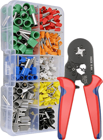 Ferrule Set with Crimping Tool