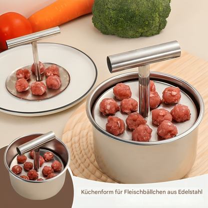 Meatball Mold Stainless Steel 12 Holes