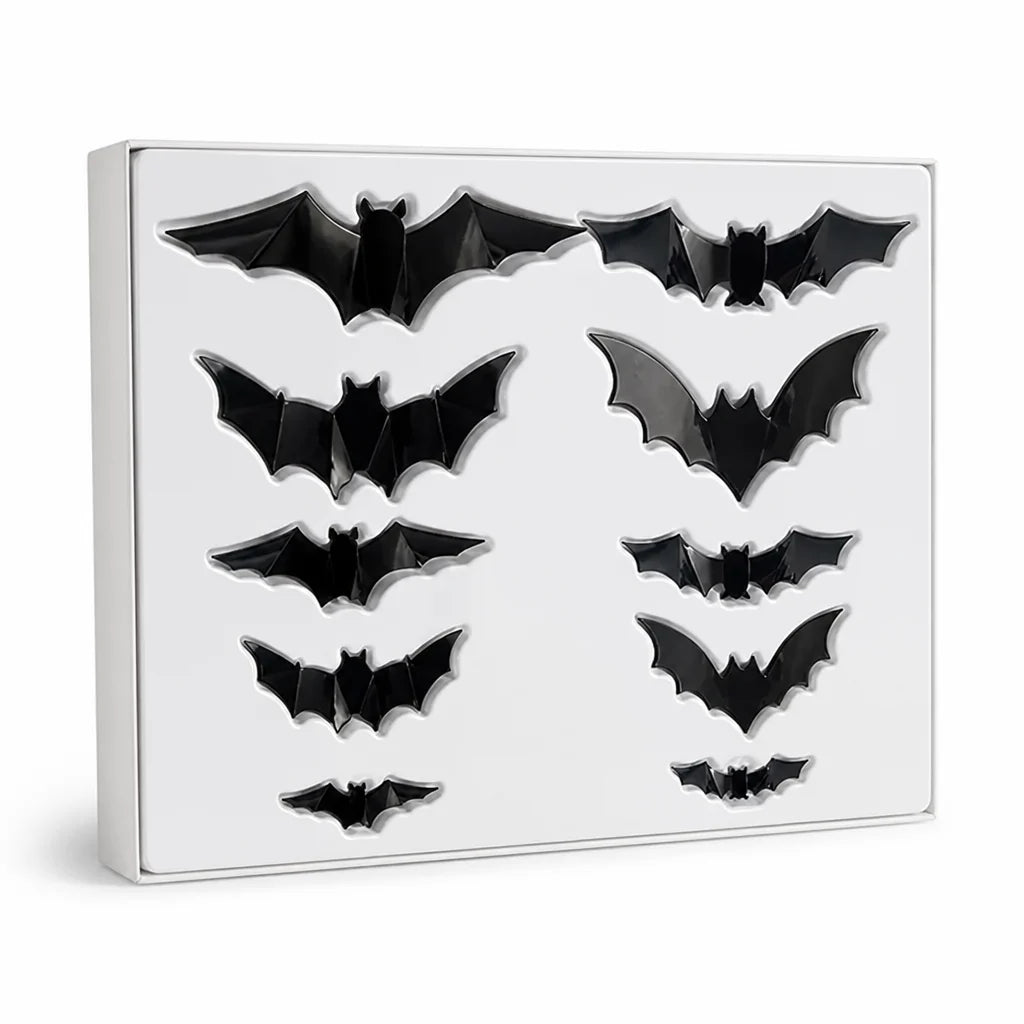 3D Flying LED Self-Adhesive Bat Wall Lights (Multi-Piece Set)