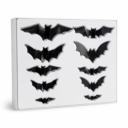 3D Flying LED Self-Adhesive Bat Wall Lights (Multi-Piece Set)
