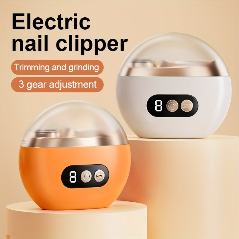 Electric Nail Clipper with File