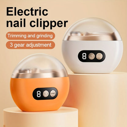 Electric Nail Clipper with File