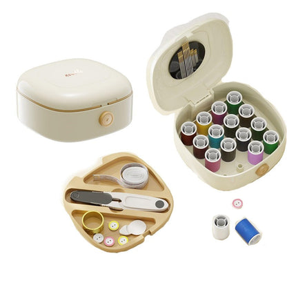 Magnetic Sewing Kit with Double-Layer Box