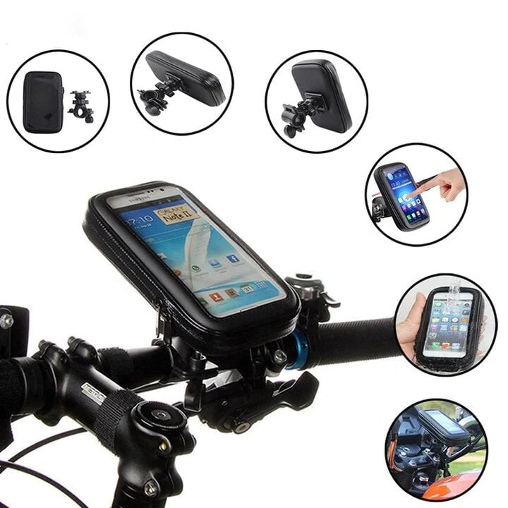 Bike Phone Mount with Wireless Charging