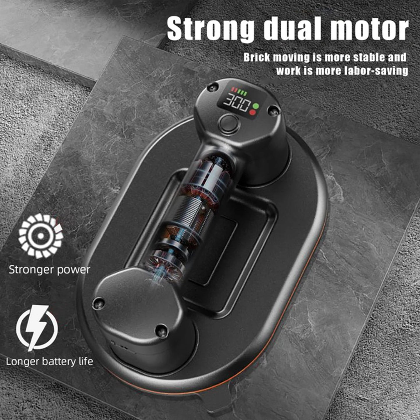 Electric Vacuum Lifter 300 kg with Battery