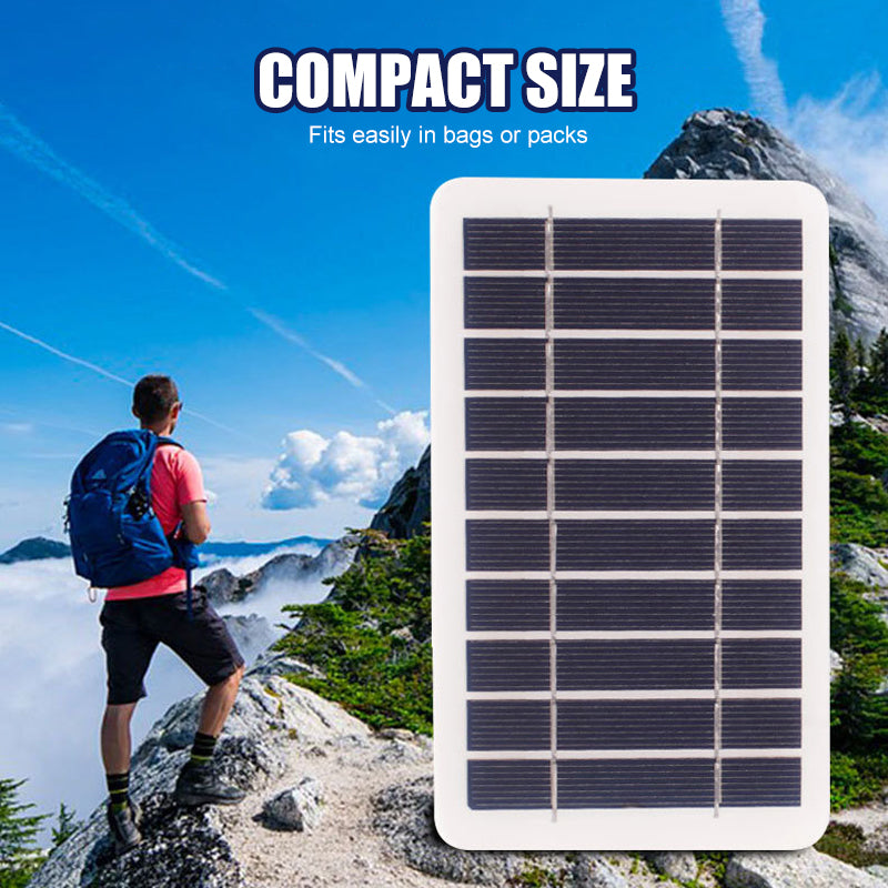 Flexible Solar Panel 2W 5V with USB Output