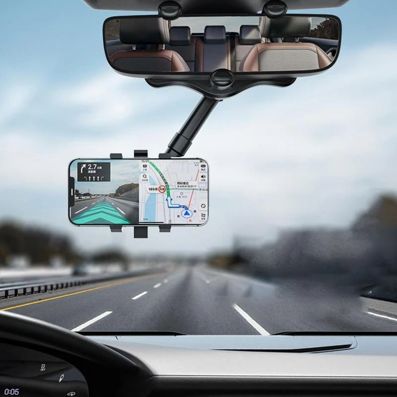 Car Phone Holder Rearview Mirror 360°