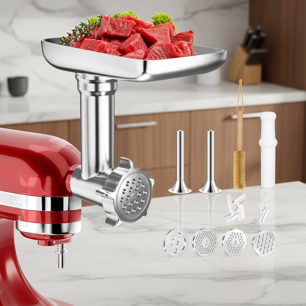 GRINDLIVA Meat Grinder Attachment for KitchenAid