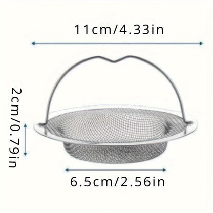 Stainless Steel Drain Strainer Protection Against Blockages