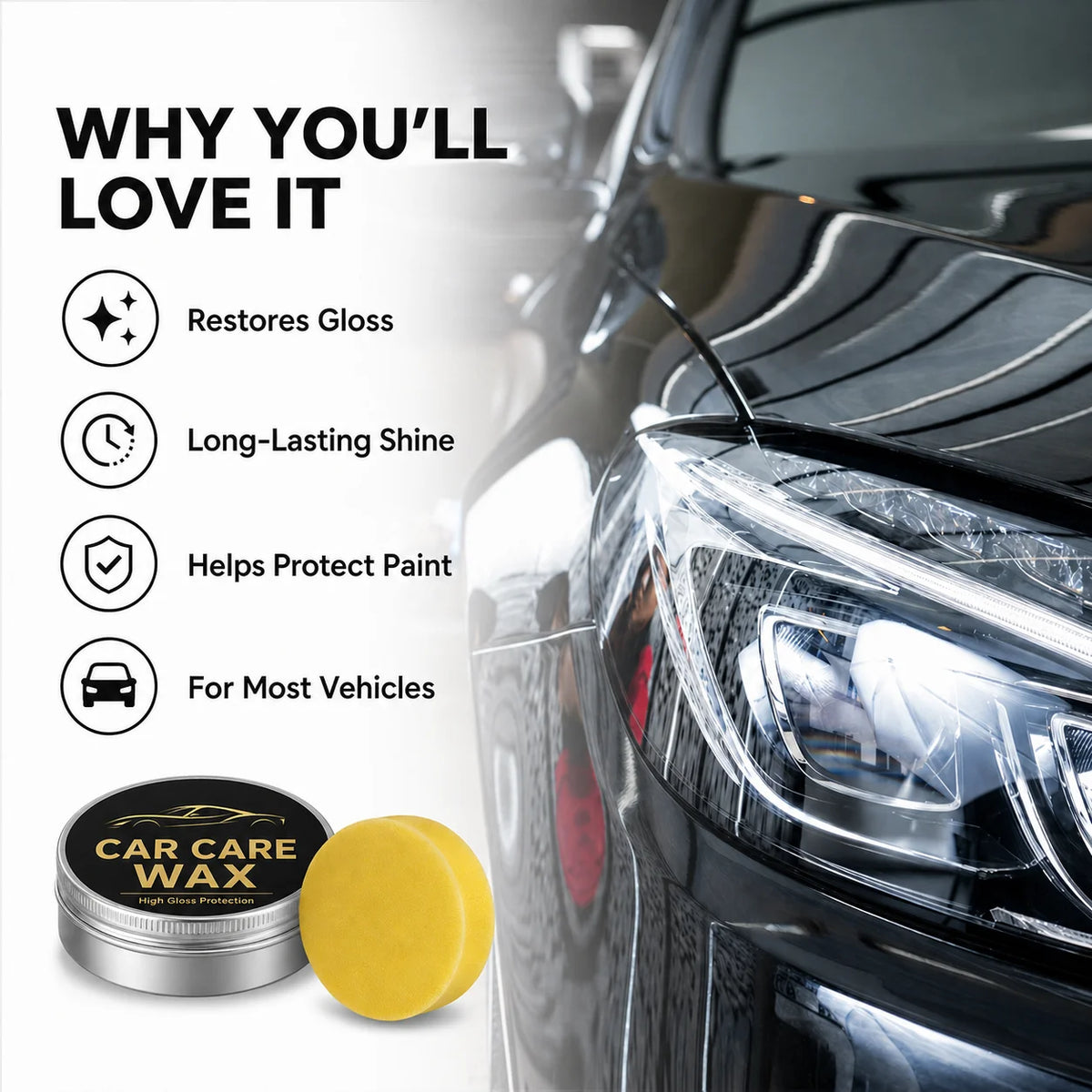 Ceramic Wax for Cars – Paint Protection & High Gloss