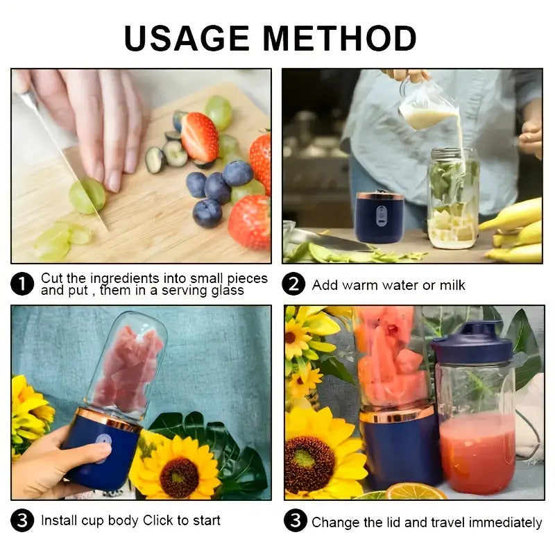 Portable Mini Smoothie Blender