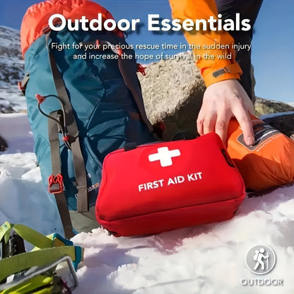 First Aid Kit for Outdoor, Travel & Car