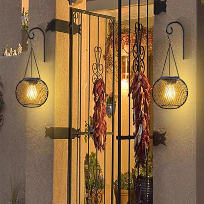 Retro Solar Light I Metal for the Garden