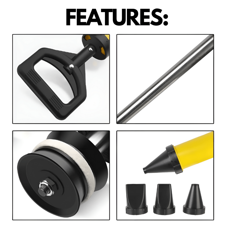 Joint gun with 4 nozzles for silicone work