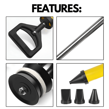 Joint gun with 4 nozzles for silicone work