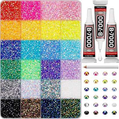 StarlitePop™ Flat Rhinestones — Add Magical Sparkle to Your DIY Projects That Captivates Every Eye!