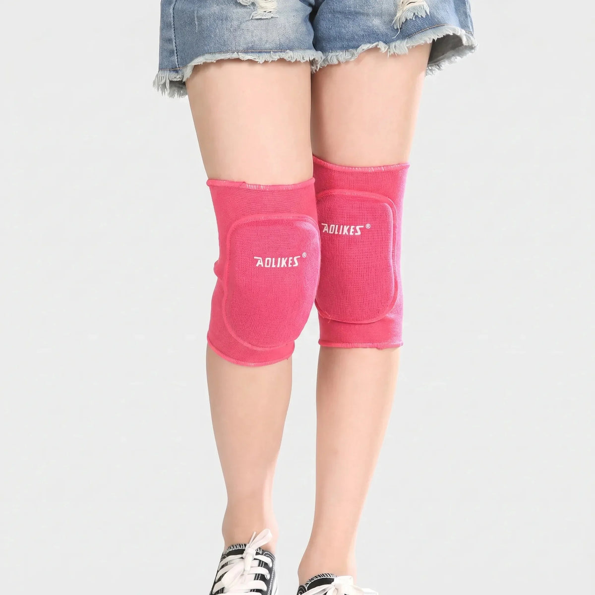 Knee Pads for Children – Slip-On Knit Sleeves