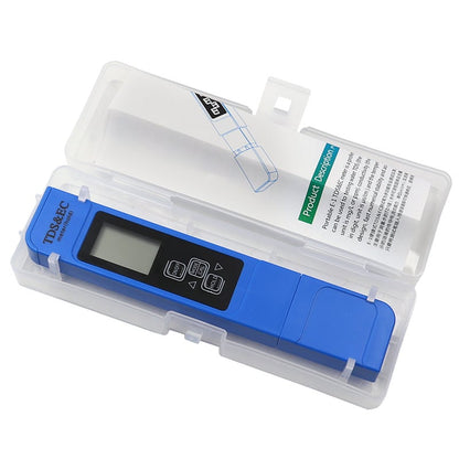 TDS Meter 3-in-1 Digital Water Quality Tester