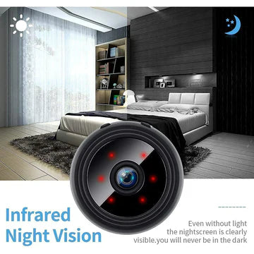 Mini Wi-Fi Magnetic Security Camera 1080p