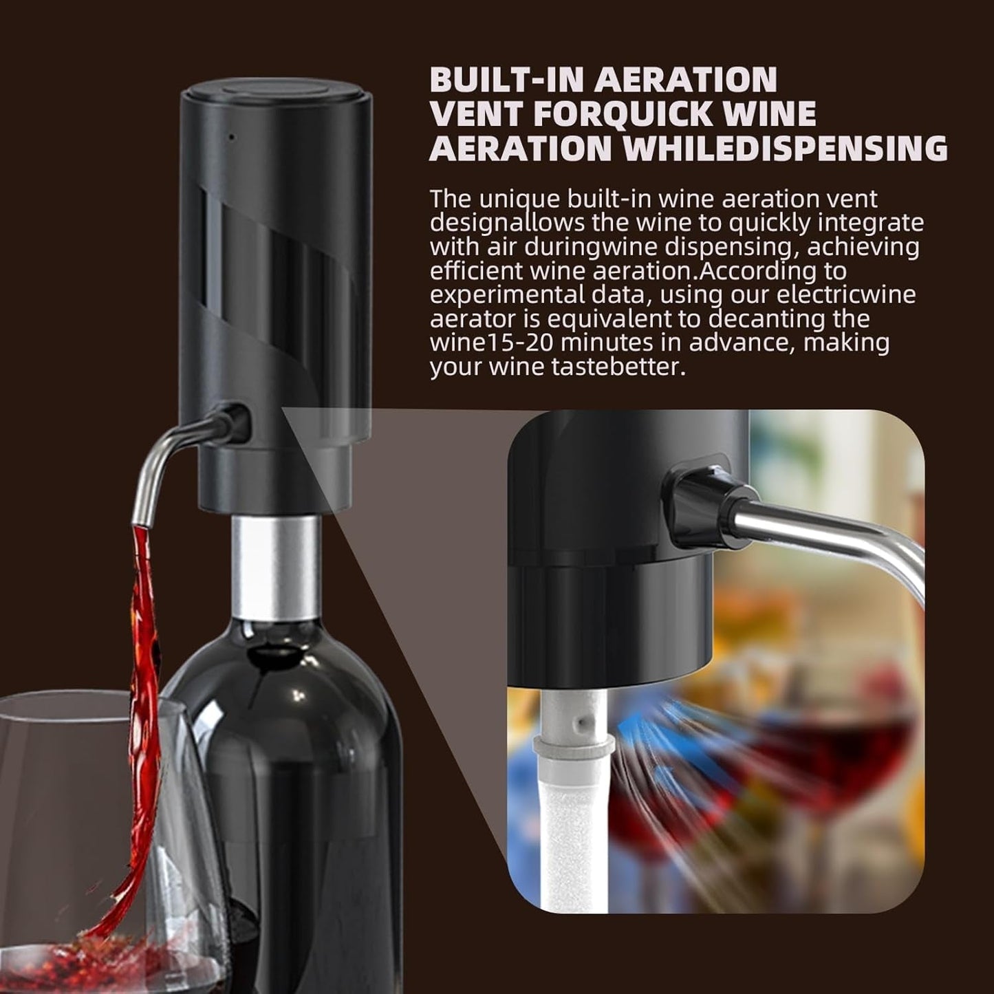 AciWemi Electric Wine Aerator