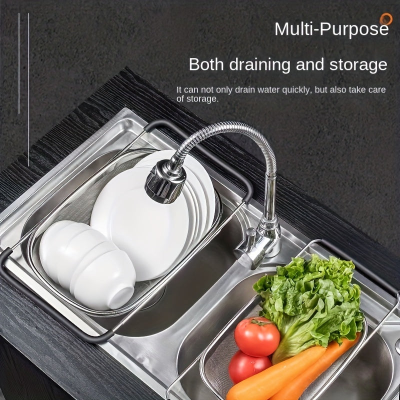 Expandable Stainless Steel Sink Strainer