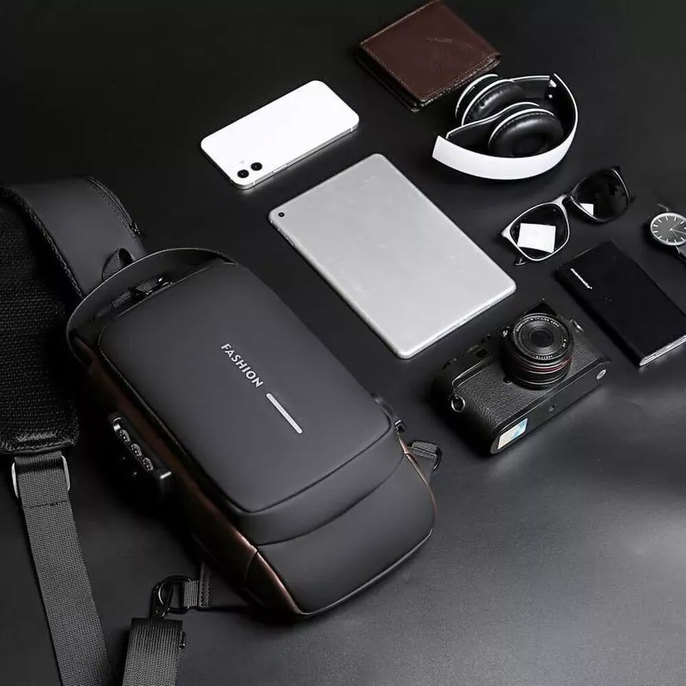 Anti-Theft Backpack with Hidden Zips