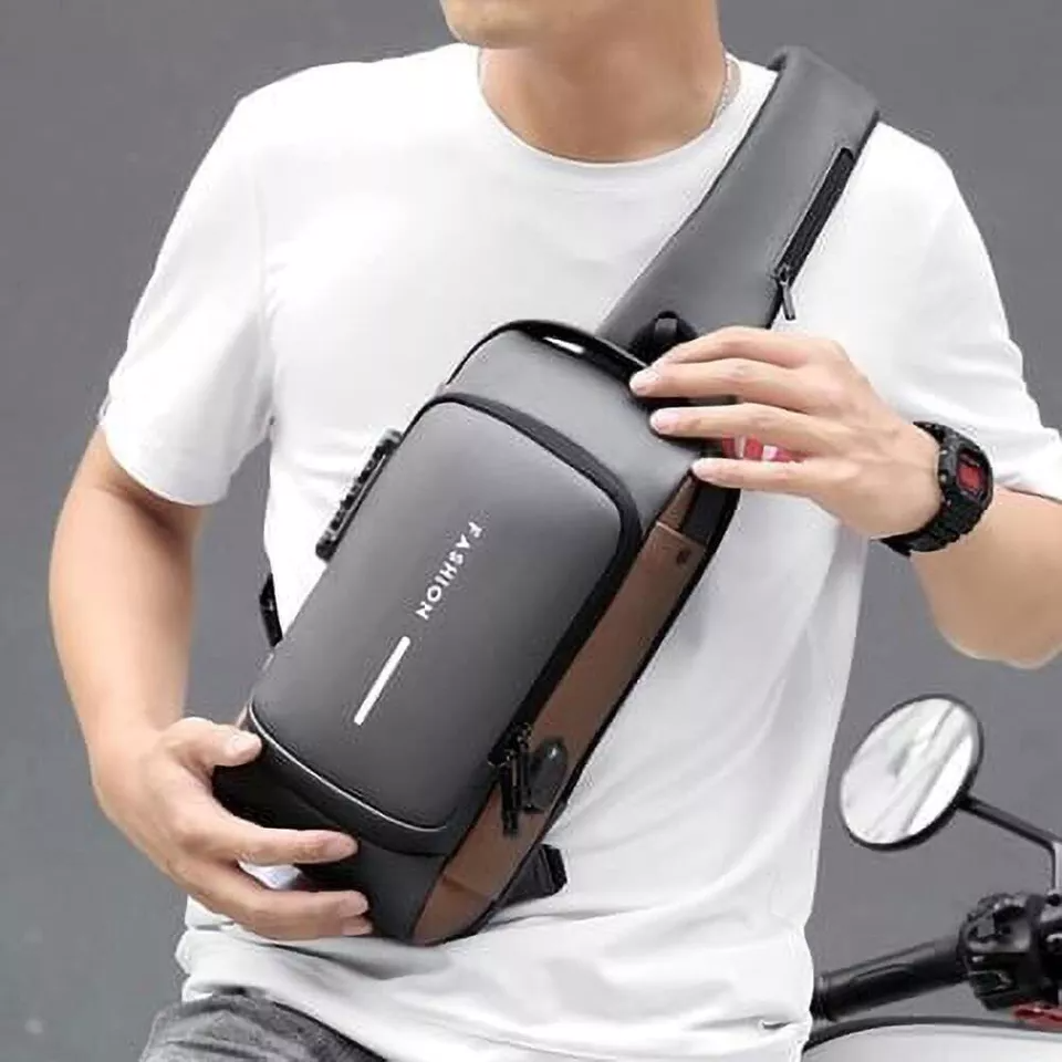 Anti-Theft Backpack with Hidden Zips