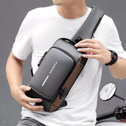 Anti-Theft Backpack with Hidden Zips