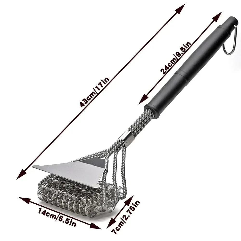 GrillMaster BBQ Brush without Metal Bristles