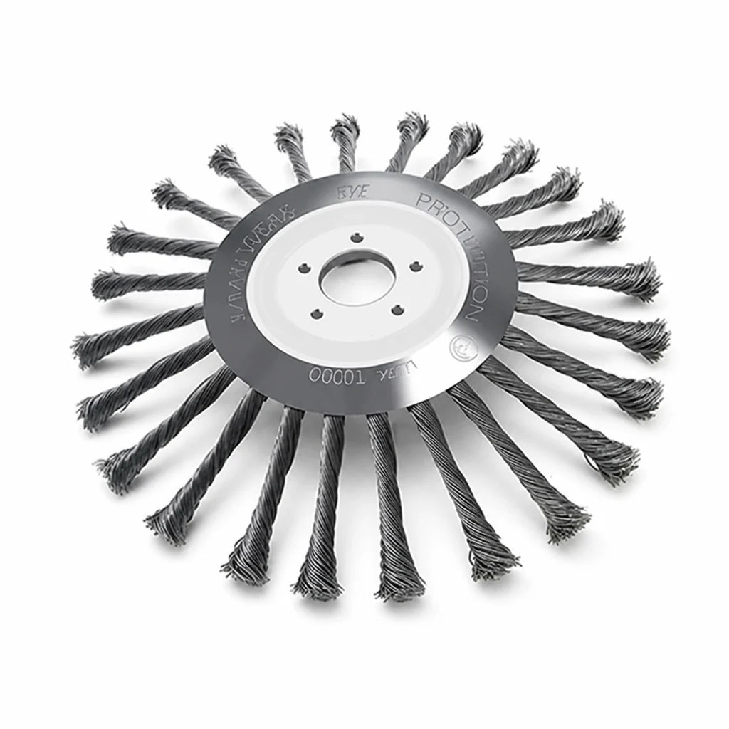 Carbon Steel Wire Brush Trimmer Head (Universal Fit)