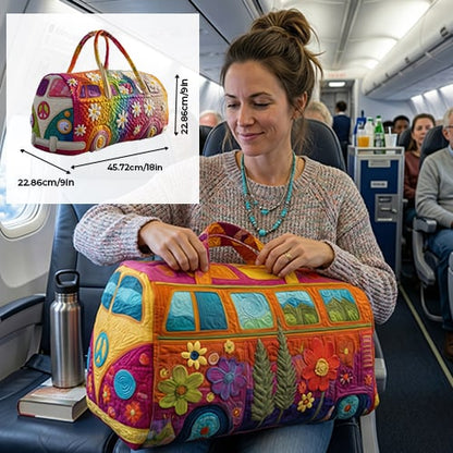 FloraVoyage Quilted Flower Travel Bag C3.2