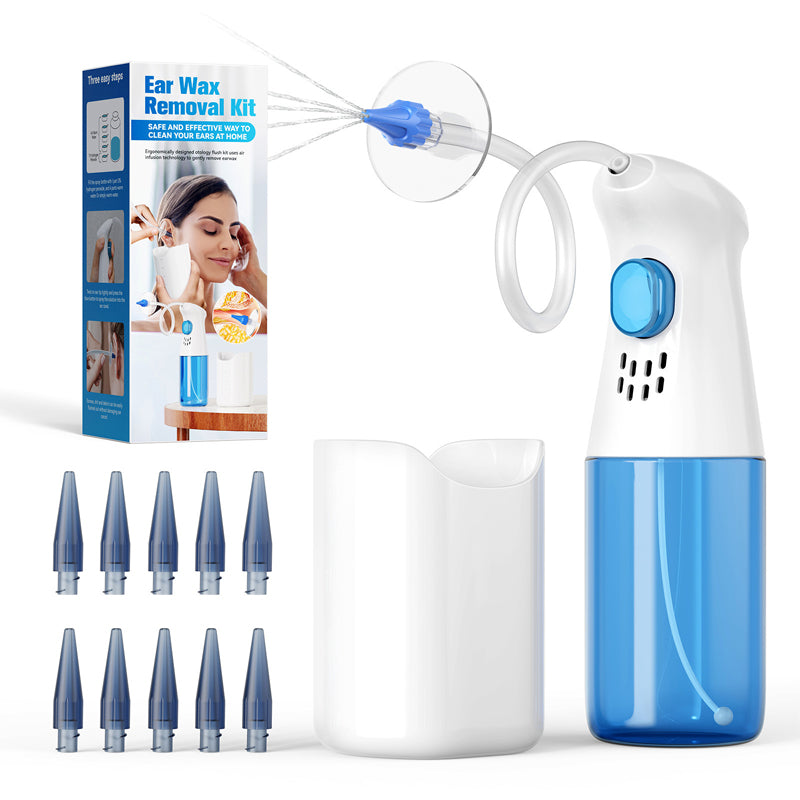 Ear Irrigation Set with Interchangeable Nozzles