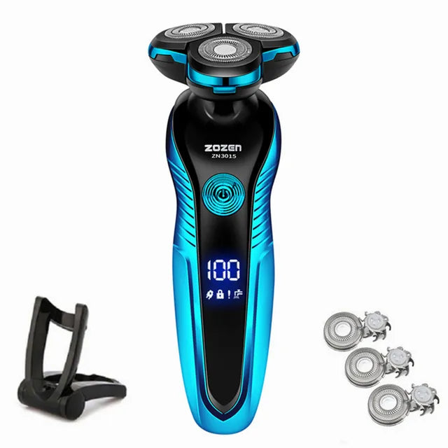 Electric 3-Head Rotary Shaver USB