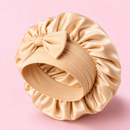 Silk Cap for Overnight Hair Protection