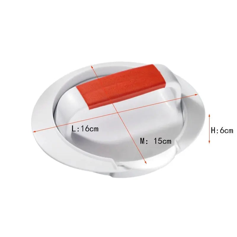 Burger press for uniform patties
