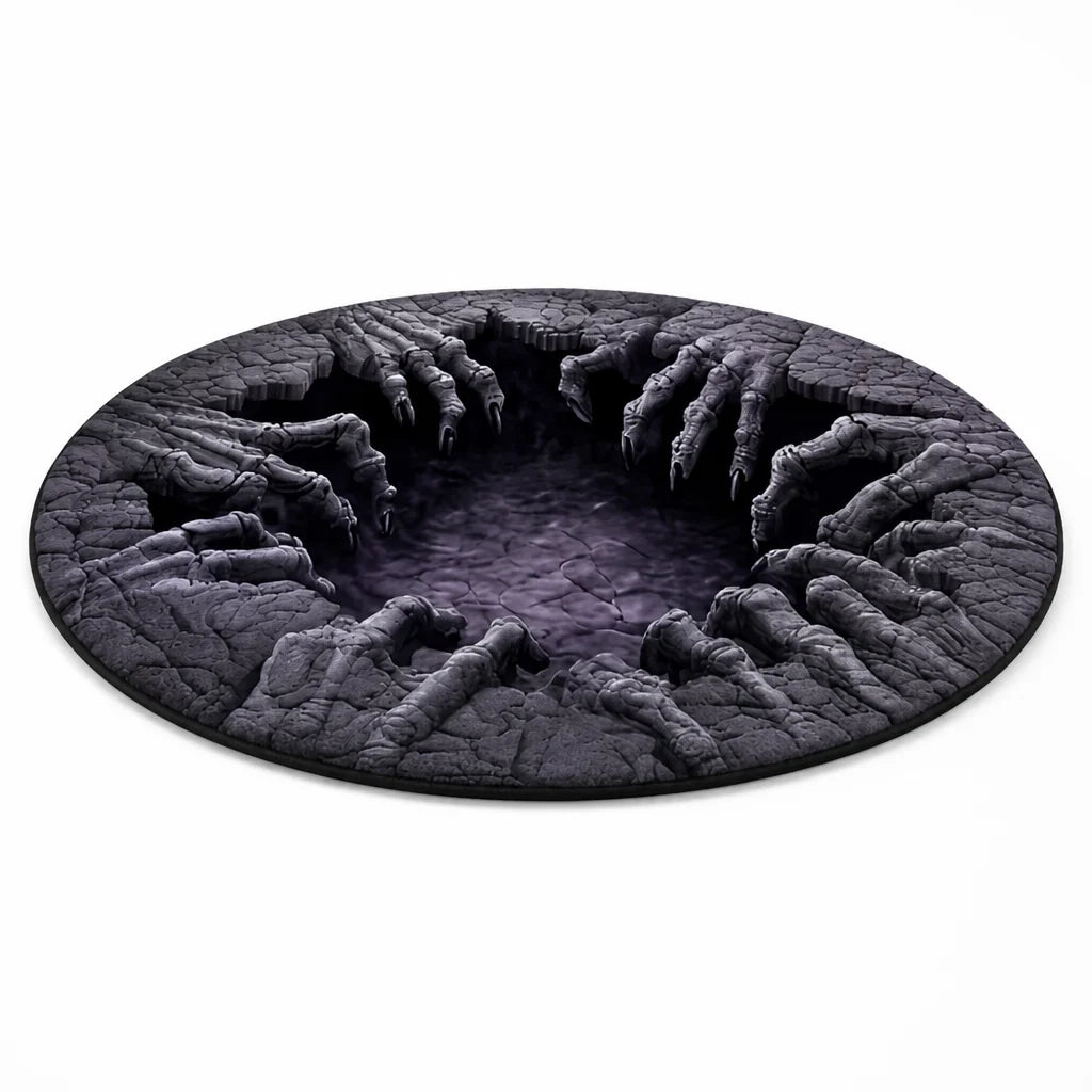 Festive Polyester Halloween Rug (Various Sizes)